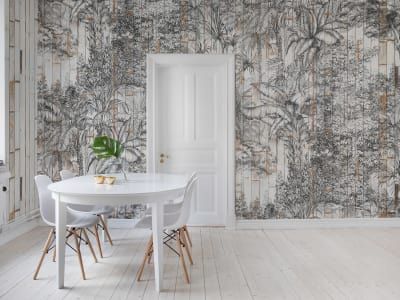 Feature Wall with Patterns