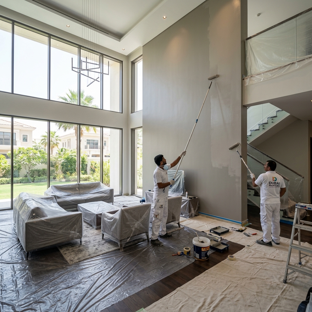 villa painting service